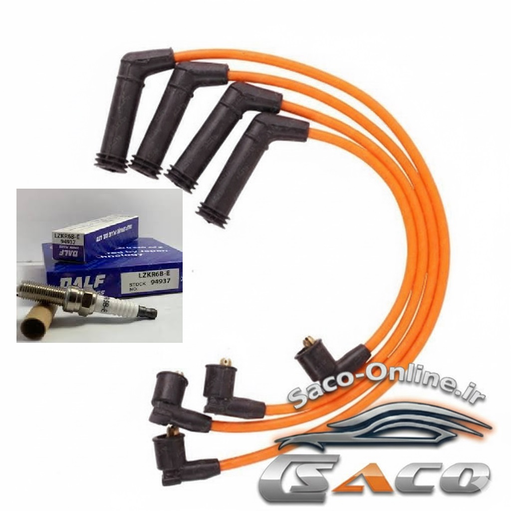 تصویر پک افزایش شتاب و سوپر تقویتی پژو405-سمند وایرشمع تقویتی ،شمع دالف سوزنی پلاتینیوم اصلی آلمان 